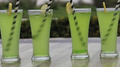 recipe of mint mojito in hindi ghar par mint mojito kaise banayein