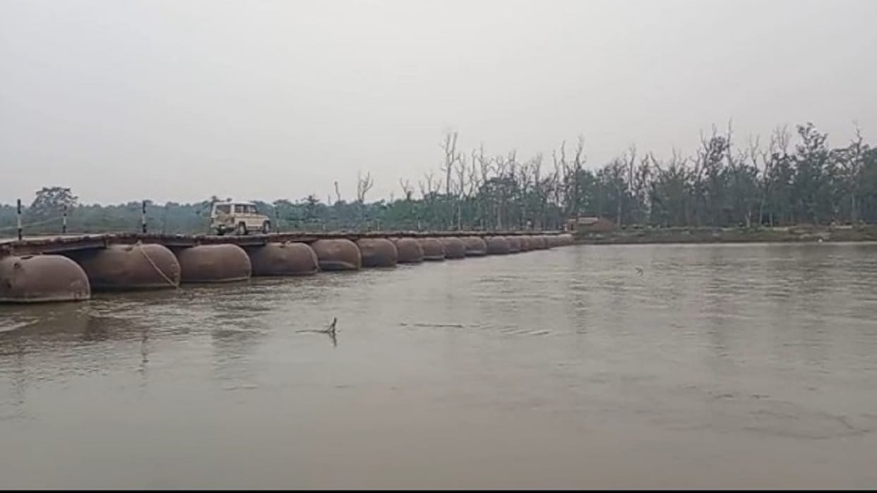 pontoon bridge will be closed from June 15 in Pilibhit