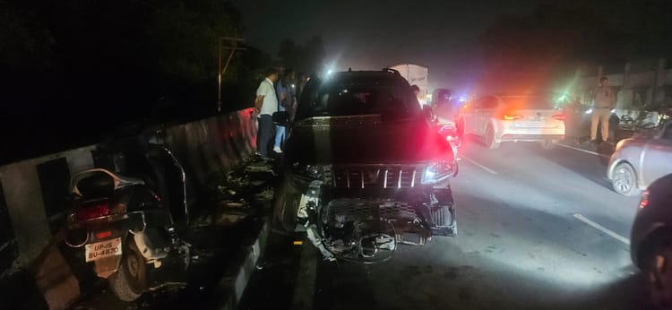 Dehradun Accident: मोहकमपुर आरओबी पर हादसा...तेज रफ्तार एसयूवी ने तीन वाहनों को मारी टक्कर, कई घायल