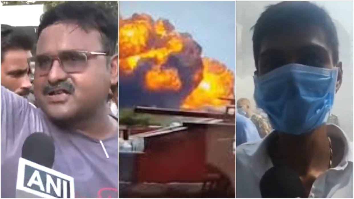 Gujarat Ahmedabad Plane Crash Eyewitness circumstances Relatives of Passengers gather Hospital Meghaninagar
