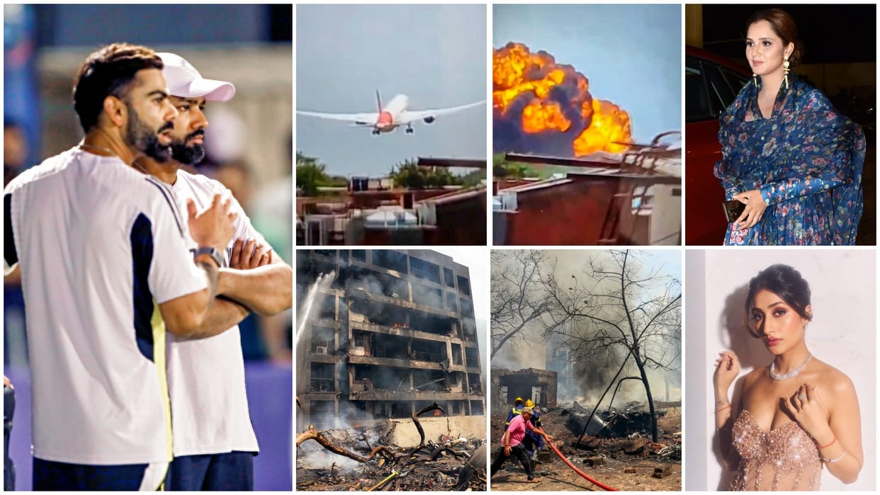 Ahmedabad Plane Crash: Yusuf Pathan Social Media reaction on plane crash, Tweets Videos Ahmedabad Plane crash