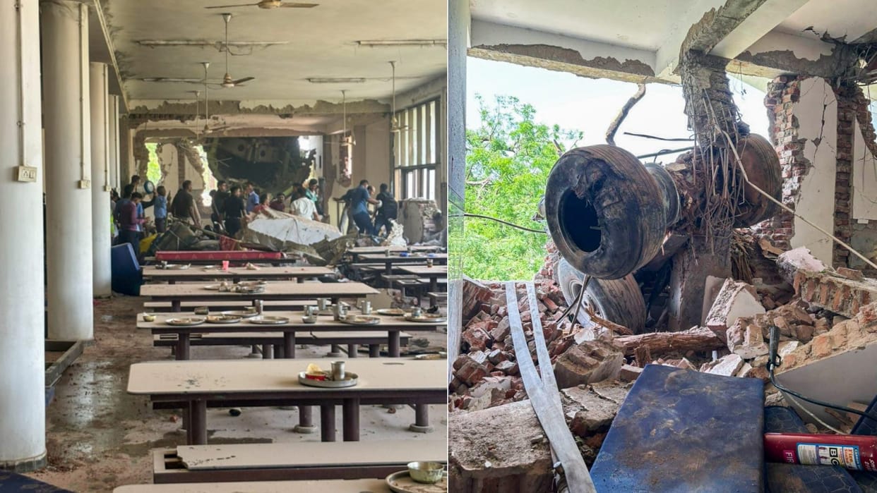 Medical students killed when plane hit dining area report