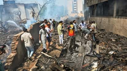 AI plane crash: Due to fire caused by burning fuel mercury reached  1000° C, difficulties in rescue operation