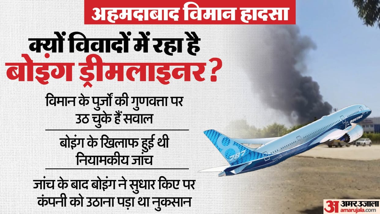 Plane Crash: Boeing 787-8 Dreamliner jet was the victim of the accident, questions have been raised earlier
