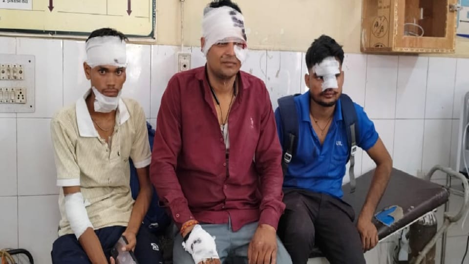 Three passengers injured after falling from train at Aligarh railway station