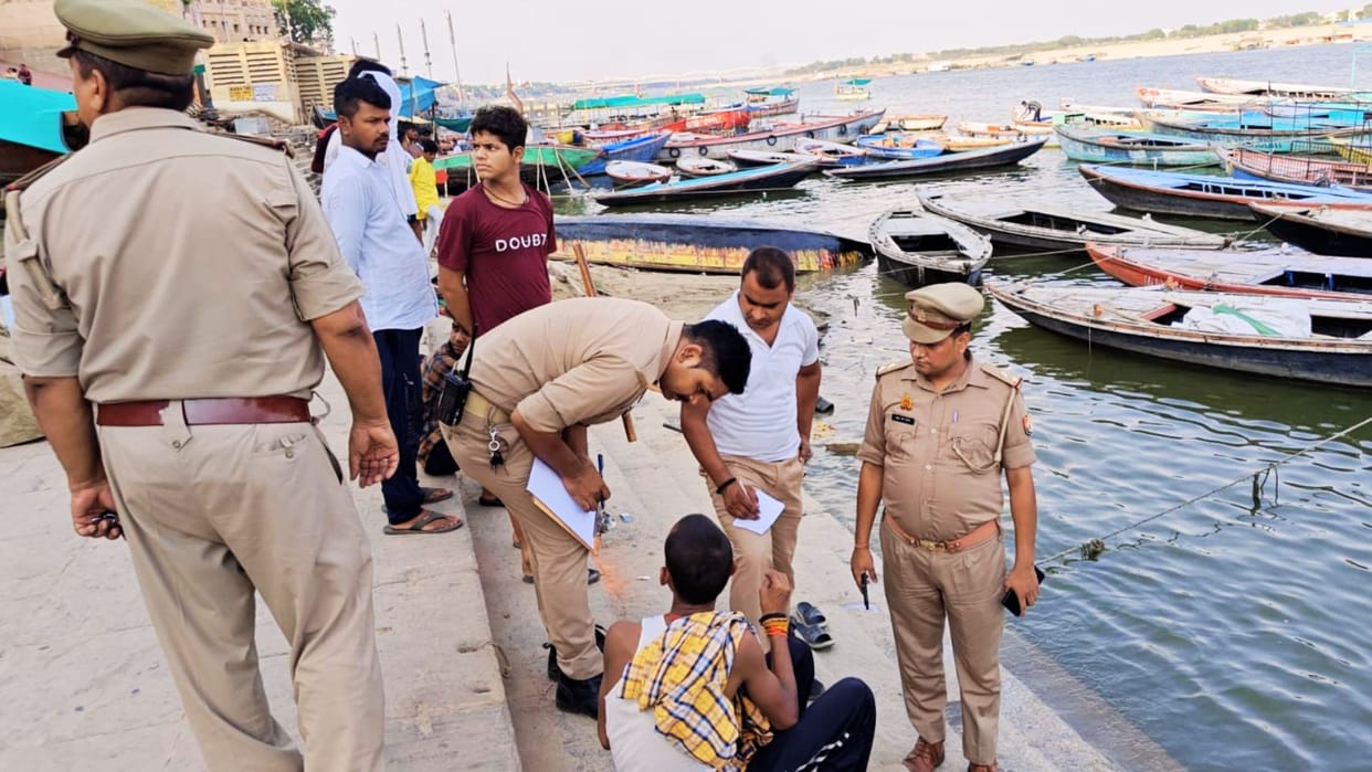 Bihar youth drowned in Ganga varanasi He had reached Tripura Ghat after drinking alcohol