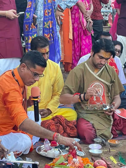 बागेश्वर धाम सरकार ने फिजी में किया 'सनातन मठ' का भूमि पूजन