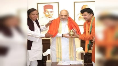 MLA Harsh met Home Minister Amit Shah, discussed about assembly elections