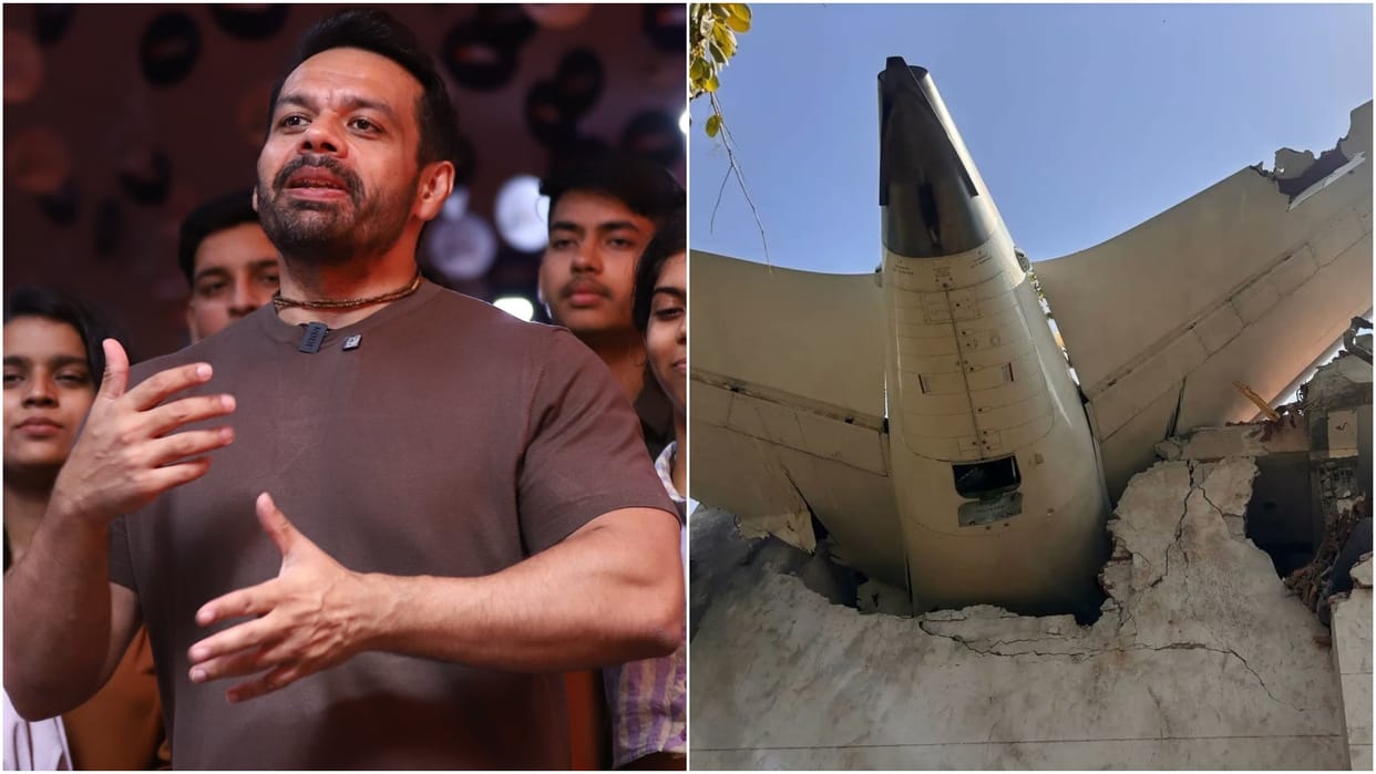 Gaurav Taneja Reacts On Ahmedabad Plane Crash Says Looks Like A Dual Engine Failure After Take Off