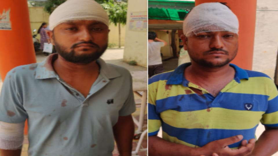 Meerut: Bloody clash between parties in Sardhana, forces from several police stations had to be called