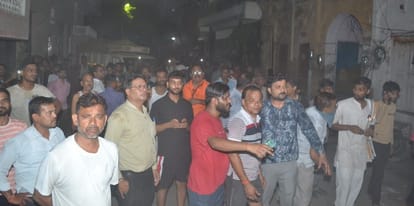 Kanpur Fire broke out in grocery warehouse due to short circuit explosions happen from oil and ghee canisters