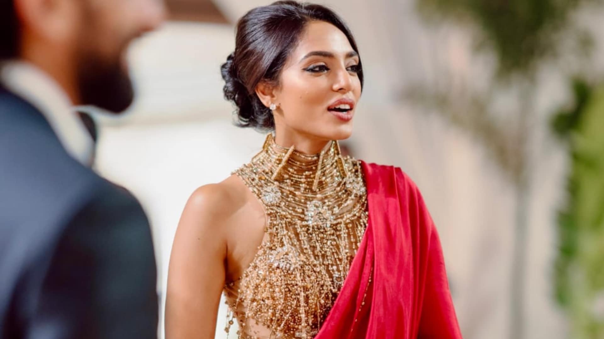 Naga Chaitanya and sobhita steal the show from Akhil Akkineni Zainab reception Photos viral on social media