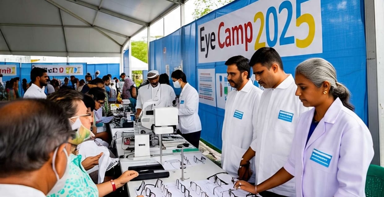 ramdevra eye camp 2025 free checkup and glasses