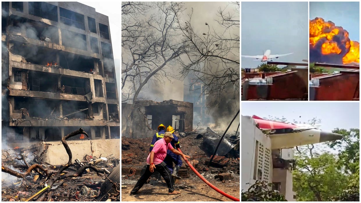 Ahmedabad Plane Crash: Ahmedabad airport closed till further instructions, DGCA and ATC reaction Air India