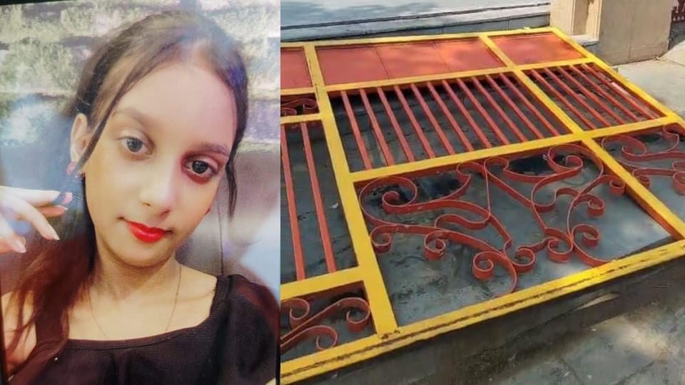Girl student died after main gate of Yamuna Bank Park fell on her head in Prayagraj see photos