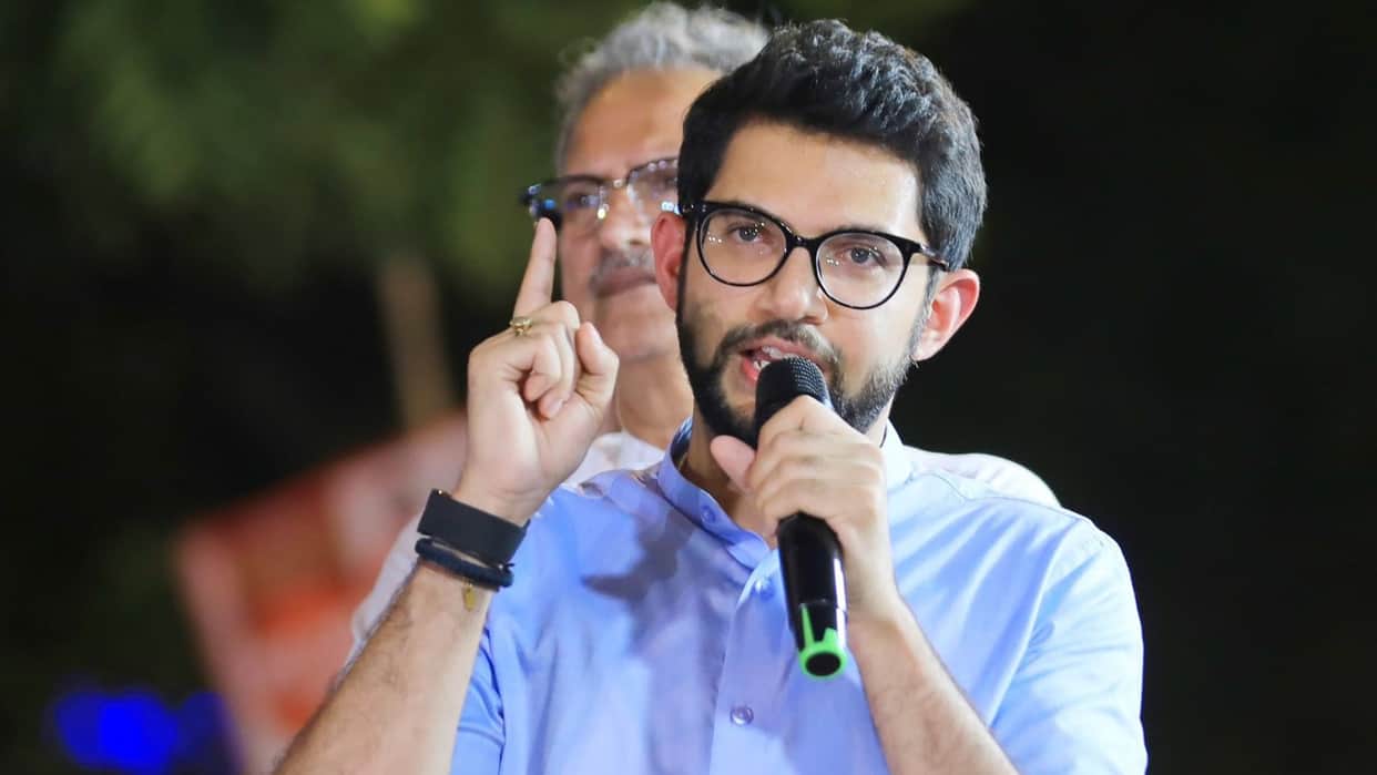 Aaditya Thackeray attacks BJP says party is buying MP and MLA using money looted from Ayodhya and Ujjain