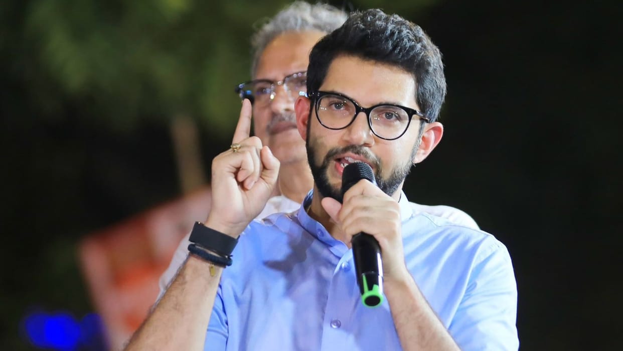 Aaditya Thackeray attacks BJP says party is buying MP and MLA using money looted from Ayodhya and Ujjain