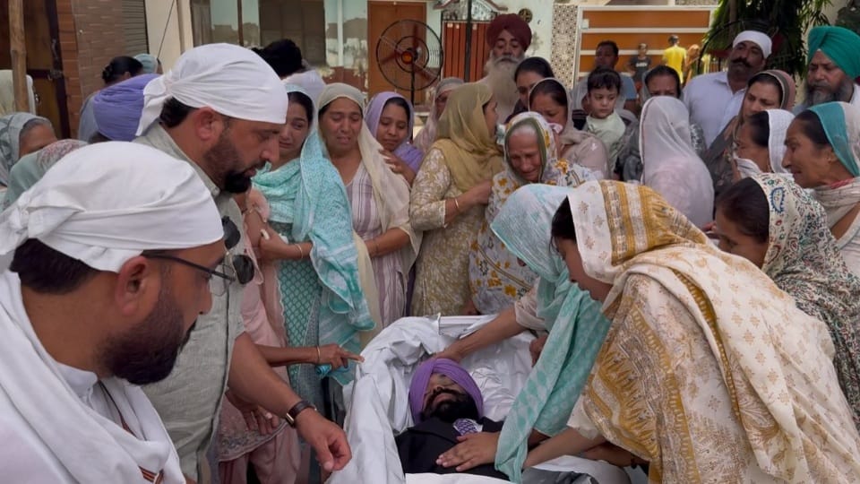 Kapurthala man dies in England body reaches village after 20 days