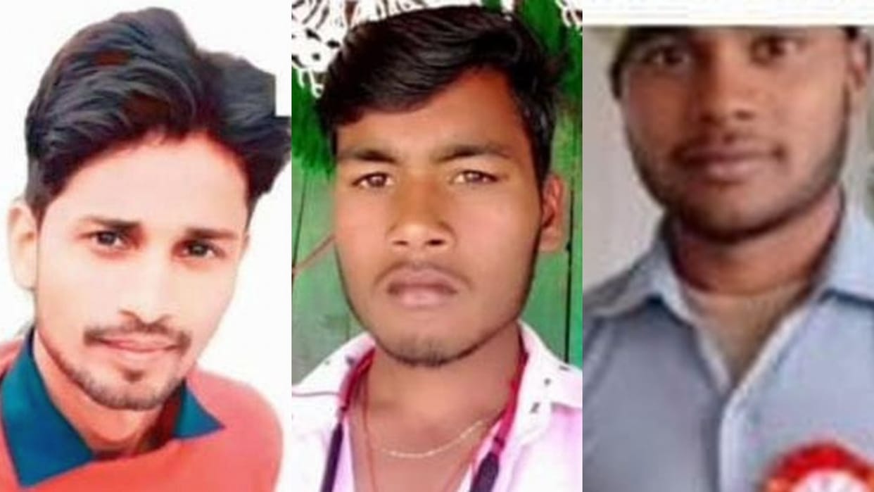 Three friends died in road accident in Budaun