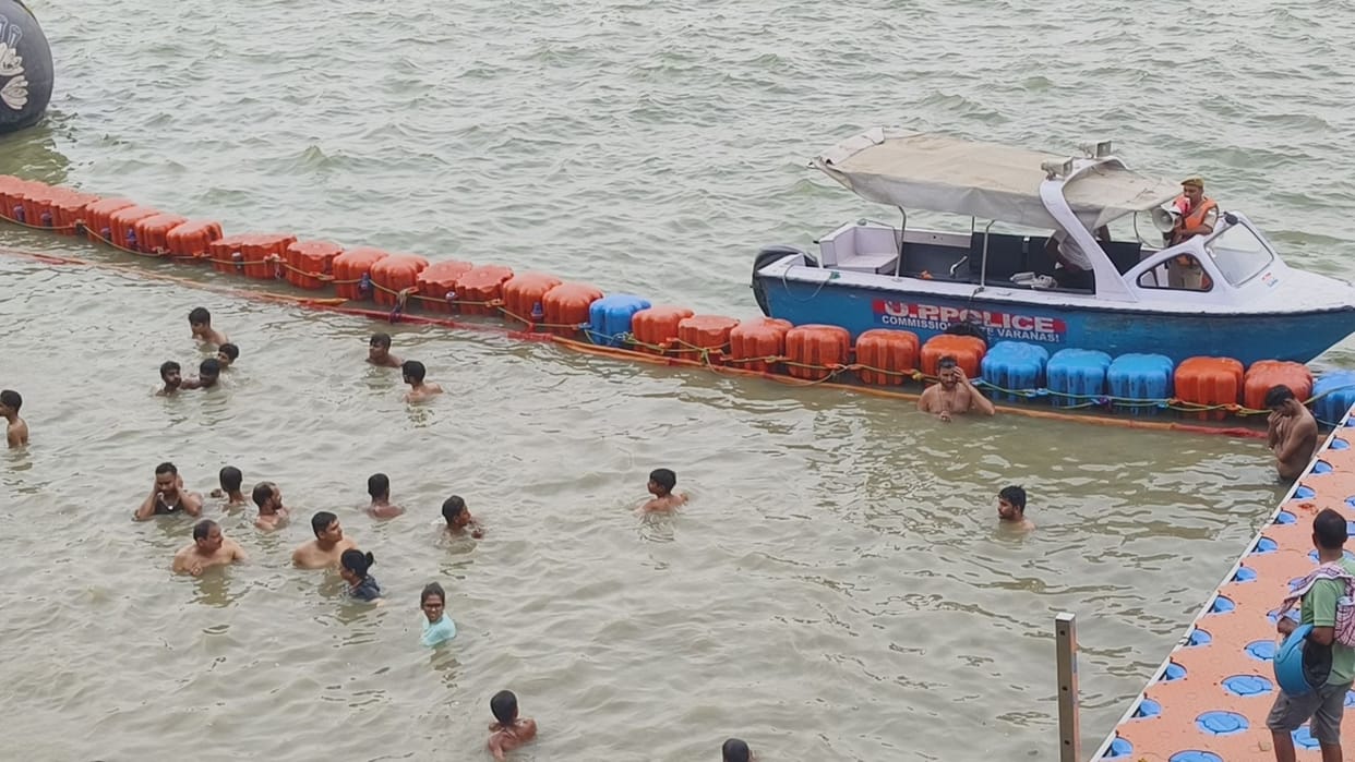 water level of Ganga rose by 41 centimeters in six days in midst of intense heat in varanasi