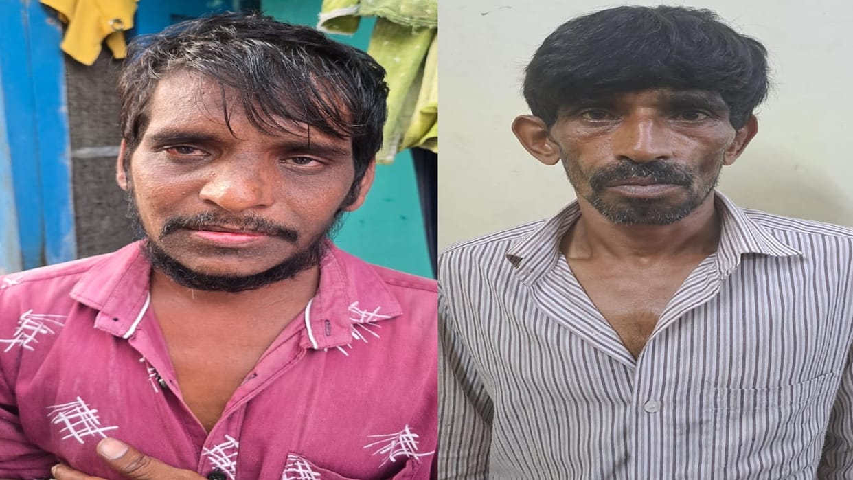 Two accused of smuggling ganja in broad daylight in Raipur were caught by the police