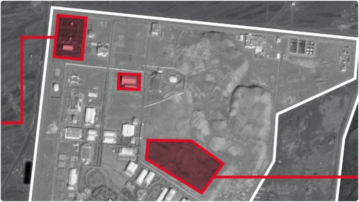 Iran says its Natanz nuclear facility has been hit in airstrike as war in Mideast enters week 4