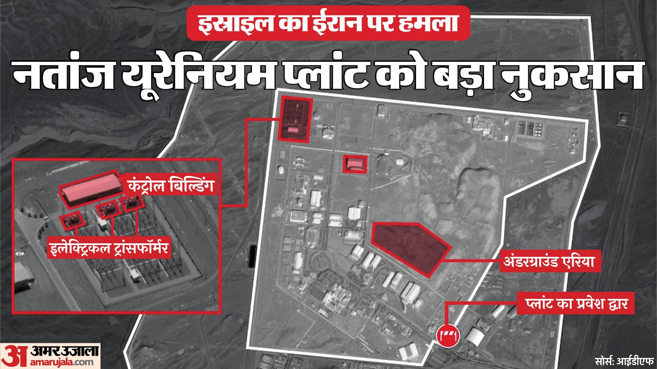 Idf Fighter Jets, Struck The Iranian Regime's Uranium Enrichment Site ...