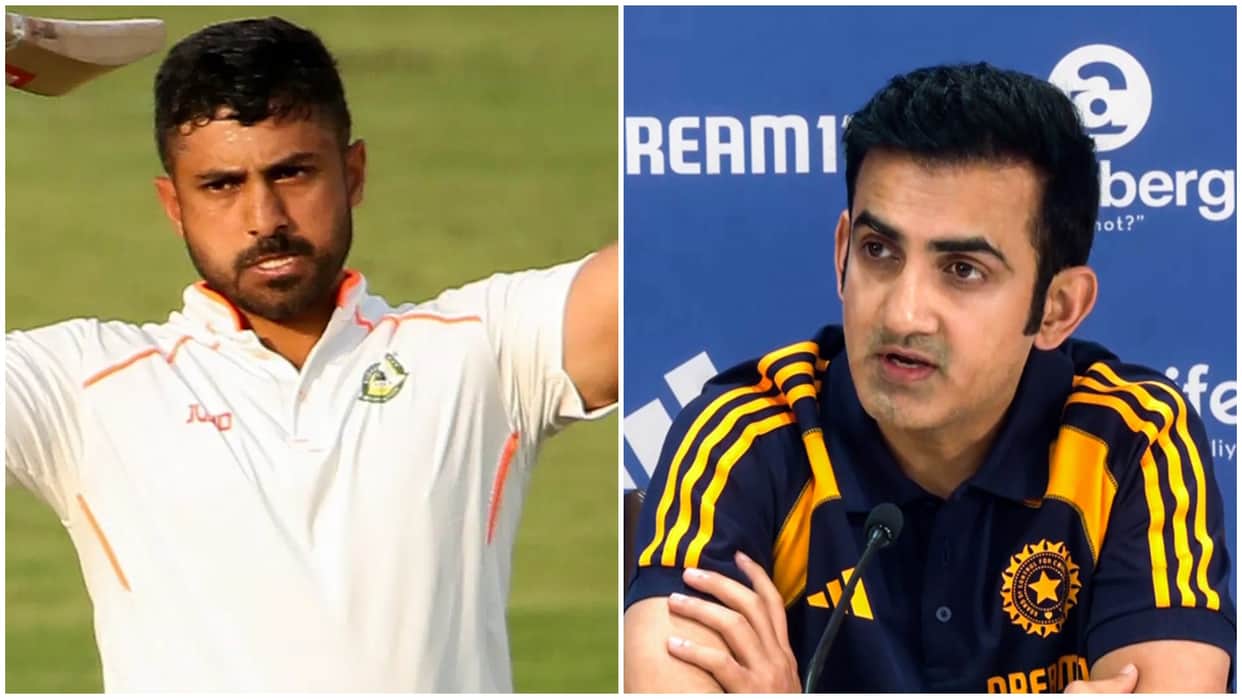IND vs ENG Test Series: Karun Nair emotional after getting chance again, Gambhir and KL Rahul praised him