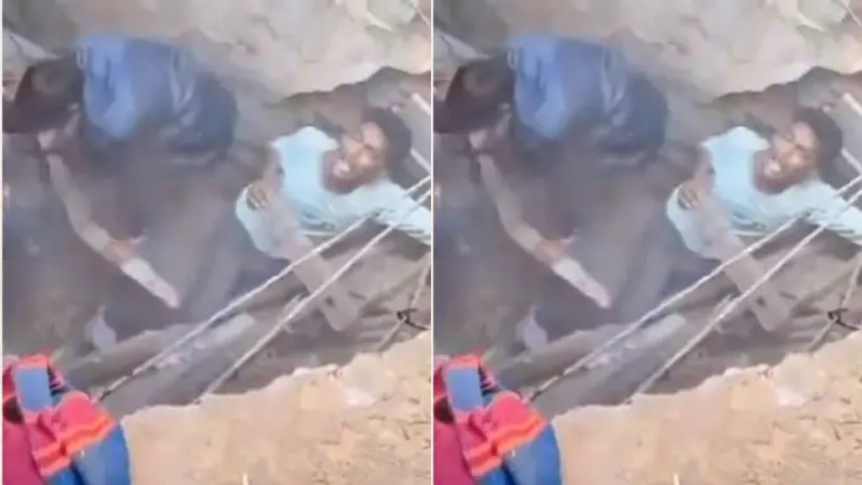 The baraatis fell down from the roof in the middle of the wedding Video goes Viral on Internet