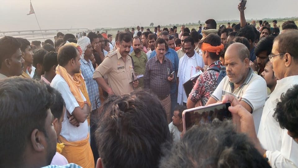 Four children drowned in Sharda river in lakhimpurkheri