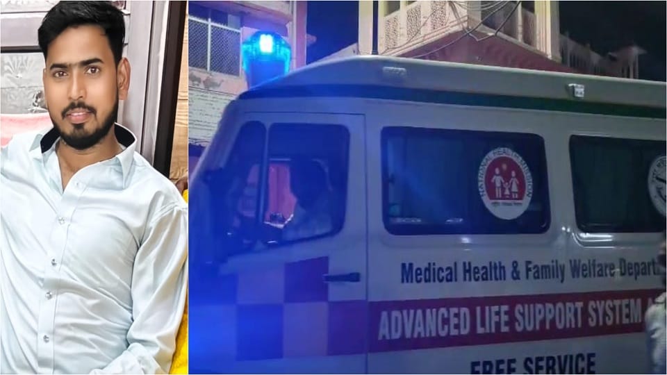 body of a young man was found hanging his wife had gone to her mother's house eight days ago