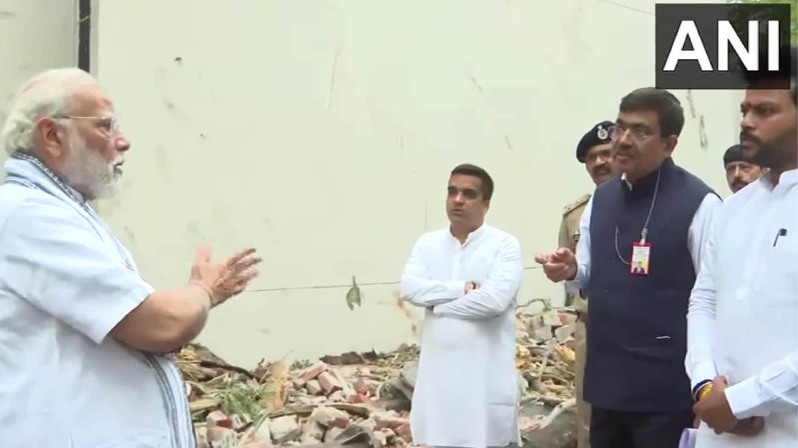 PM Modi In Ahmedabad Air India Plane Crash Site Hospital Visit Updates Photos