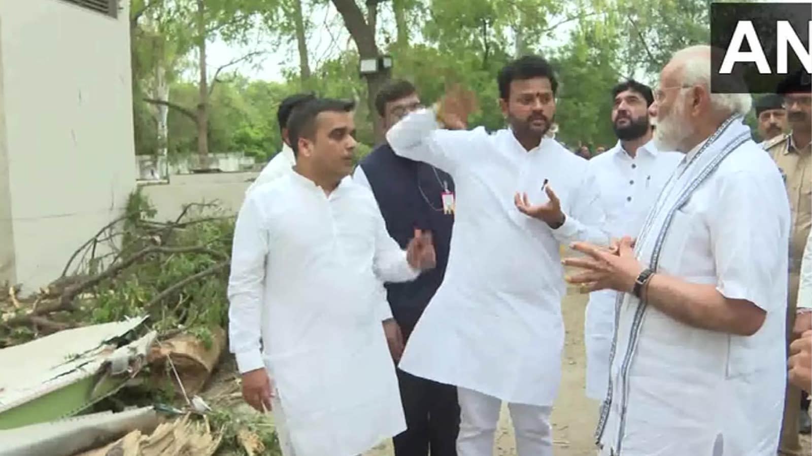 PM Modi In Ahmedabad Air India Plane Crash Site Hospital Visit Updates Photos