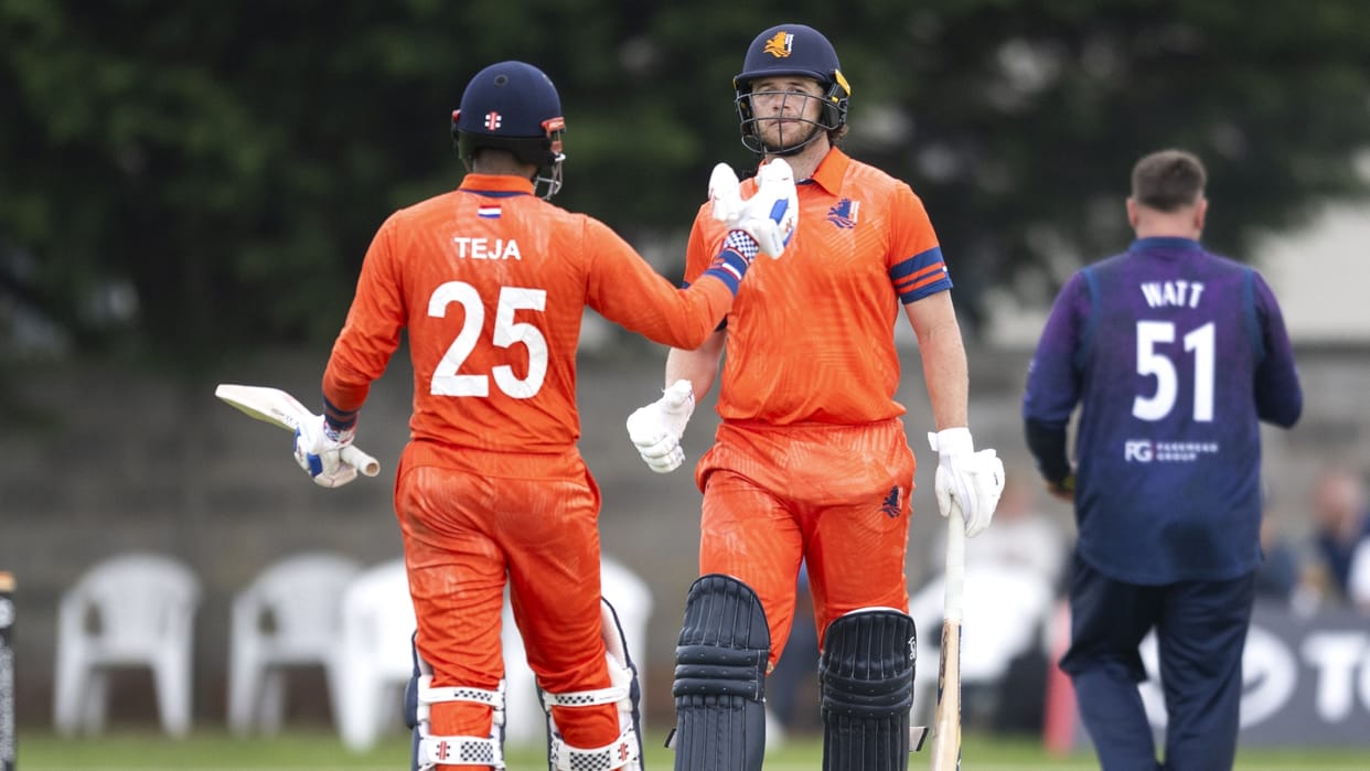 Netherlands Stun Scotland in ICC Cricket World Cup League Two 2023-27 chase down Third-Highest ODI Run-Chase