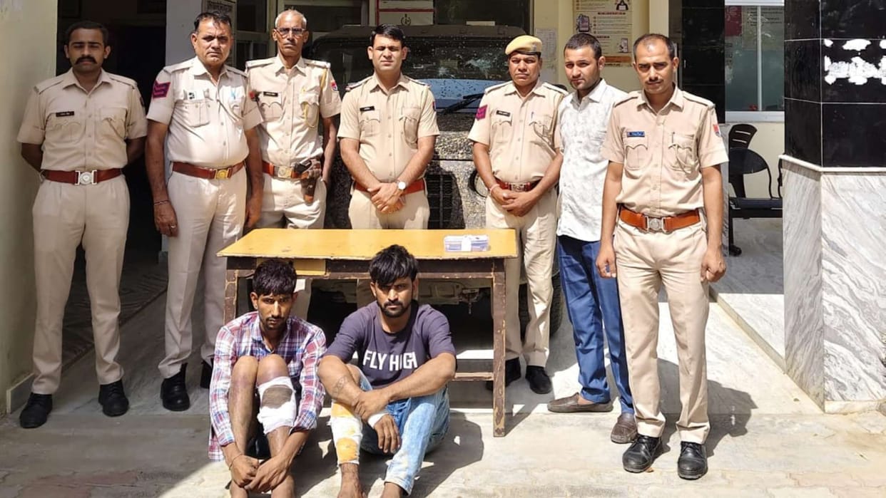 jaipur naraina petrol pump salesman murder accused arrested