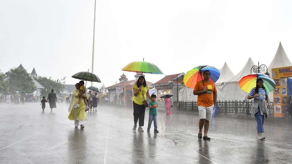 Himachal Weather became cool rain started in many areas people got relief from heat