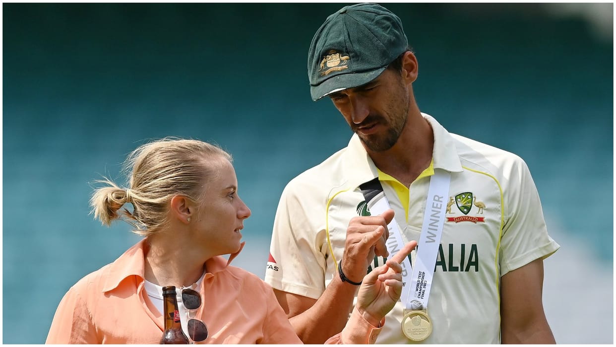 SA vs AUS WTC Final: Mitchell Starc came to bat at number nine and made many records scoring half-century