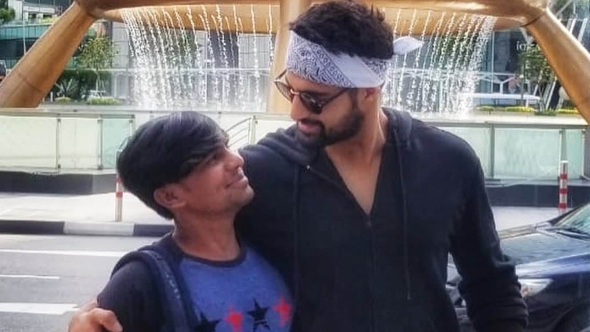 Tanuj Virwani Spot Boy Caught Stealing Personal Belongings who was living with him For More Than 10 Years