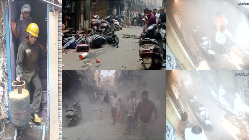 Silver factory fire in pictures: Burning people scattered goods explosion caused devastation shudder to see it