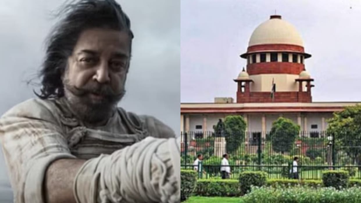 Supreme Court seeks Karnataka govt reply on plea seeking release of Kamal Haasan Thug life film in state