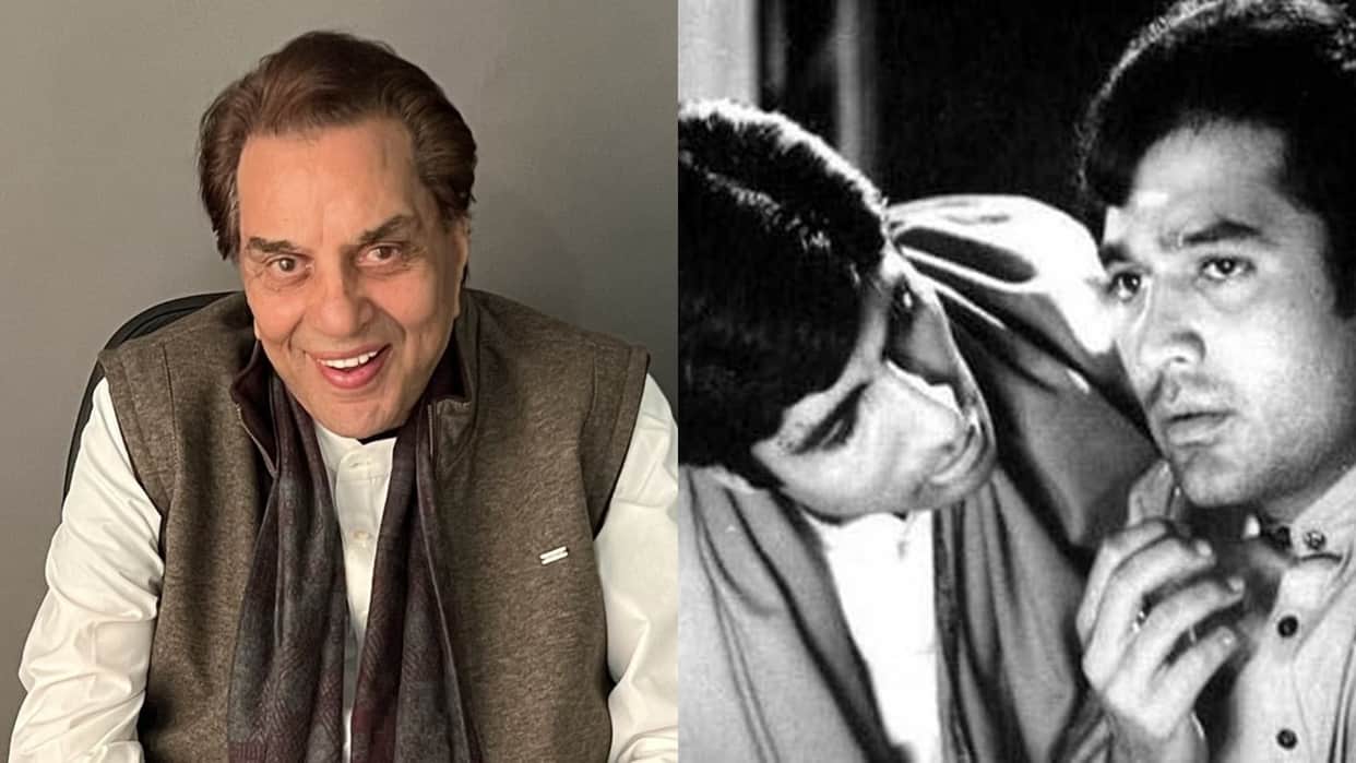 Dharmendra confronted director Hrishikesh Mukherjee for replacing him with Rajesh Khanna in Anand film