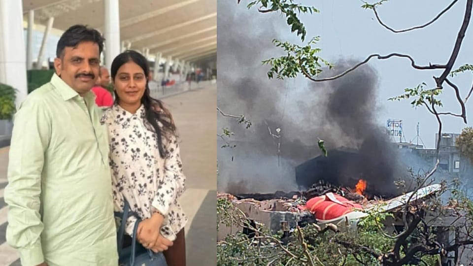 Ahmedabad plane crash Khushboo visit Brahmadham Asotara Before leaving her husband kept wait for her in London