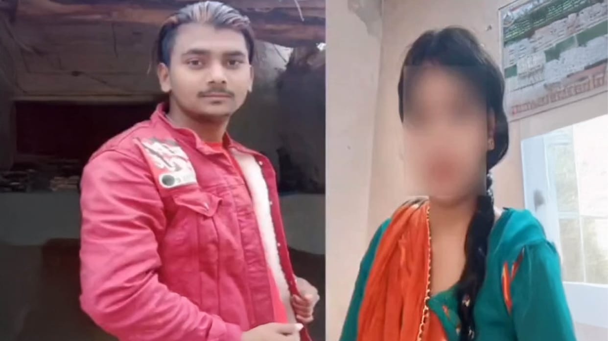 Uncle is working as a labourer in Delhi nephew runs away with his aunt in badaun