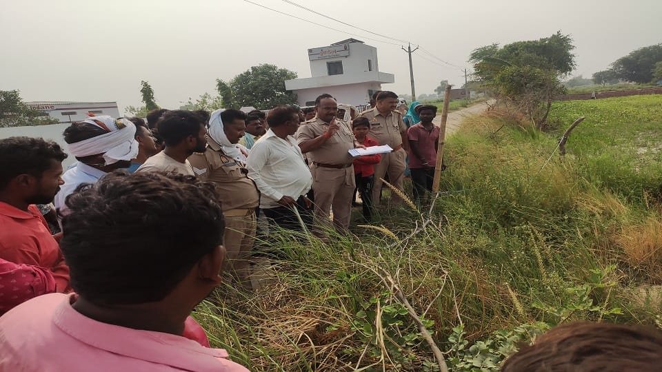 Prevented from performing last rites on Marghat land