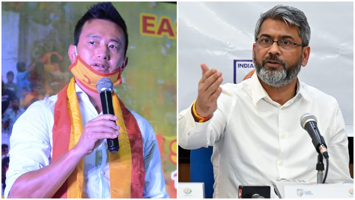 Controversy continues in Indian football, AIFF chief Kalyan Chaubey makes serious allegations against Baichung