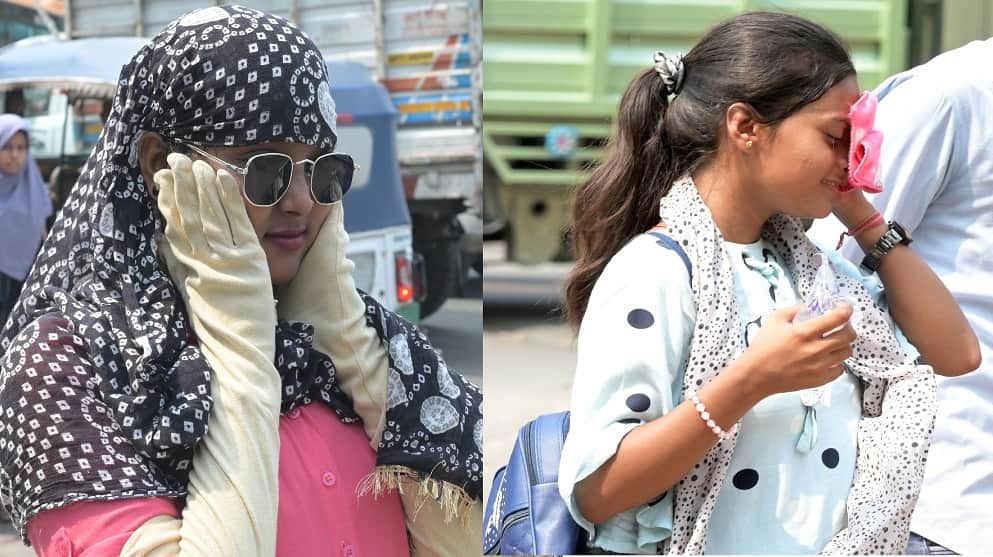 Kanpur Weather Scorching Heat at 37°C During Day Heavy Rains in Evening Dug up Roads Compound Commuters Woes