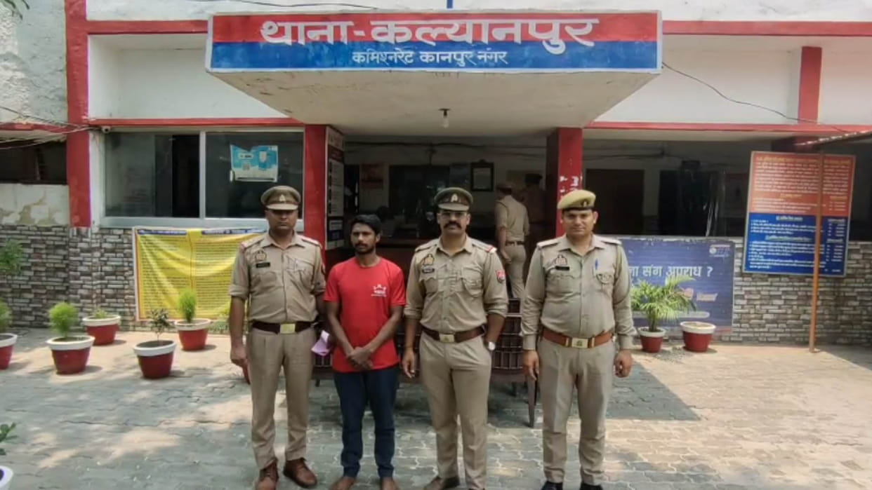 Kanpur: Tyson, Kanpur: Tyson, accused of murder of of a teenager and carrying a bounty of Rs. 25,000, arrested