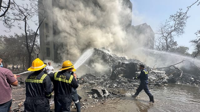 अहमदाबाद विमान हादसा। (फाइल)