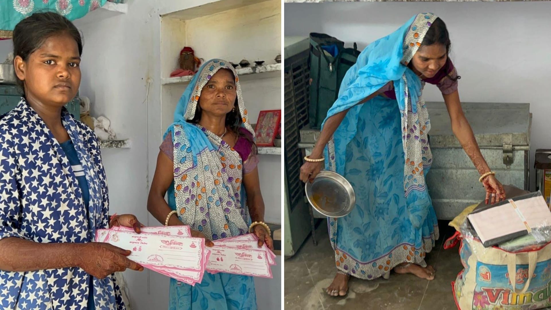सगाई की तैयारी में जुटी दुल्हन की मां