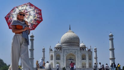Weather Update Delhi-NCR temperature scorcing heat IMD Rainfall Alert will be seen hindi mausam samachar